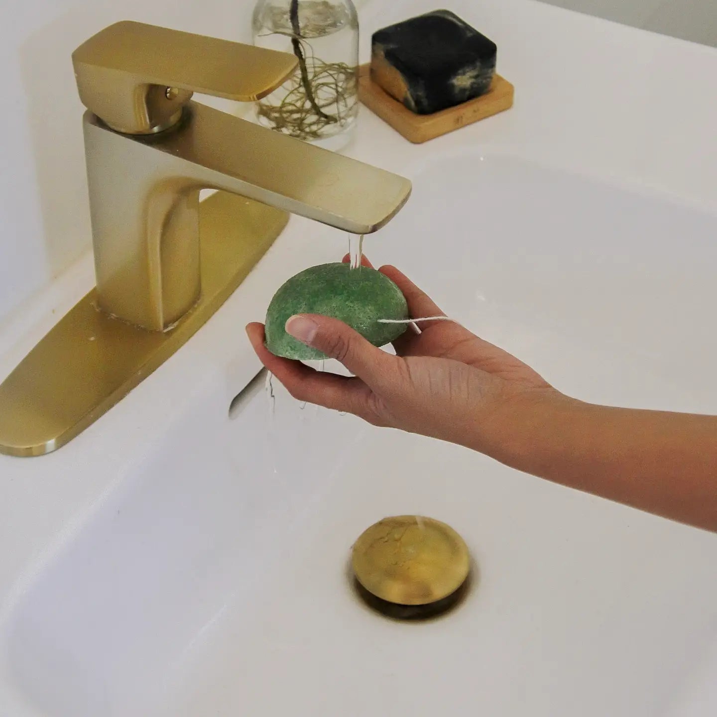 Konjac facial sponge - 4-pack