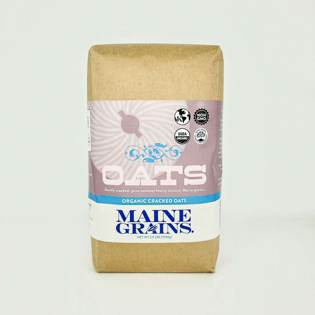 Cracked Oats, Organic - Maine Grains