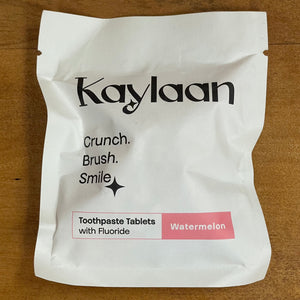 Kaylaan Toothpaste tablets refill pouch - 90 tabs