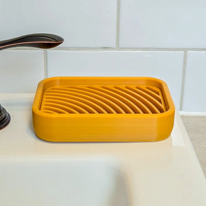 Recycled Bathroom Soap Dish Rectangular