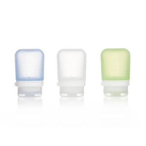 Gotoob+ 3-Pack Refillable Silicone Travel Bottles - Small