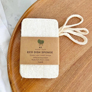 Eco Dish Sponges: Double Layer 3-Pack