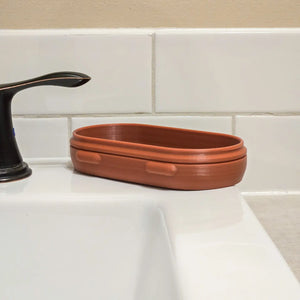 Recycled Travel Soap Case (Double Round)