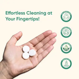 Green Llama Glass & Mirror Cleaning Tab