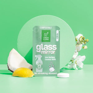 Green Llama Glass & Mirror Cleaning Tab