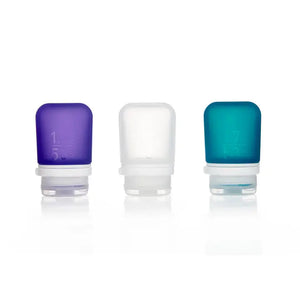 Gotoob+ 3-Pack Refillable Silicone Travel Bottles - Small