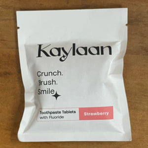 Kaylaan Toothpaste tablets refill pouch - 90 tabs