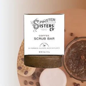 Exfoliating Scrub Bar with Coffee, Cocoa Butter, & Shea Butter