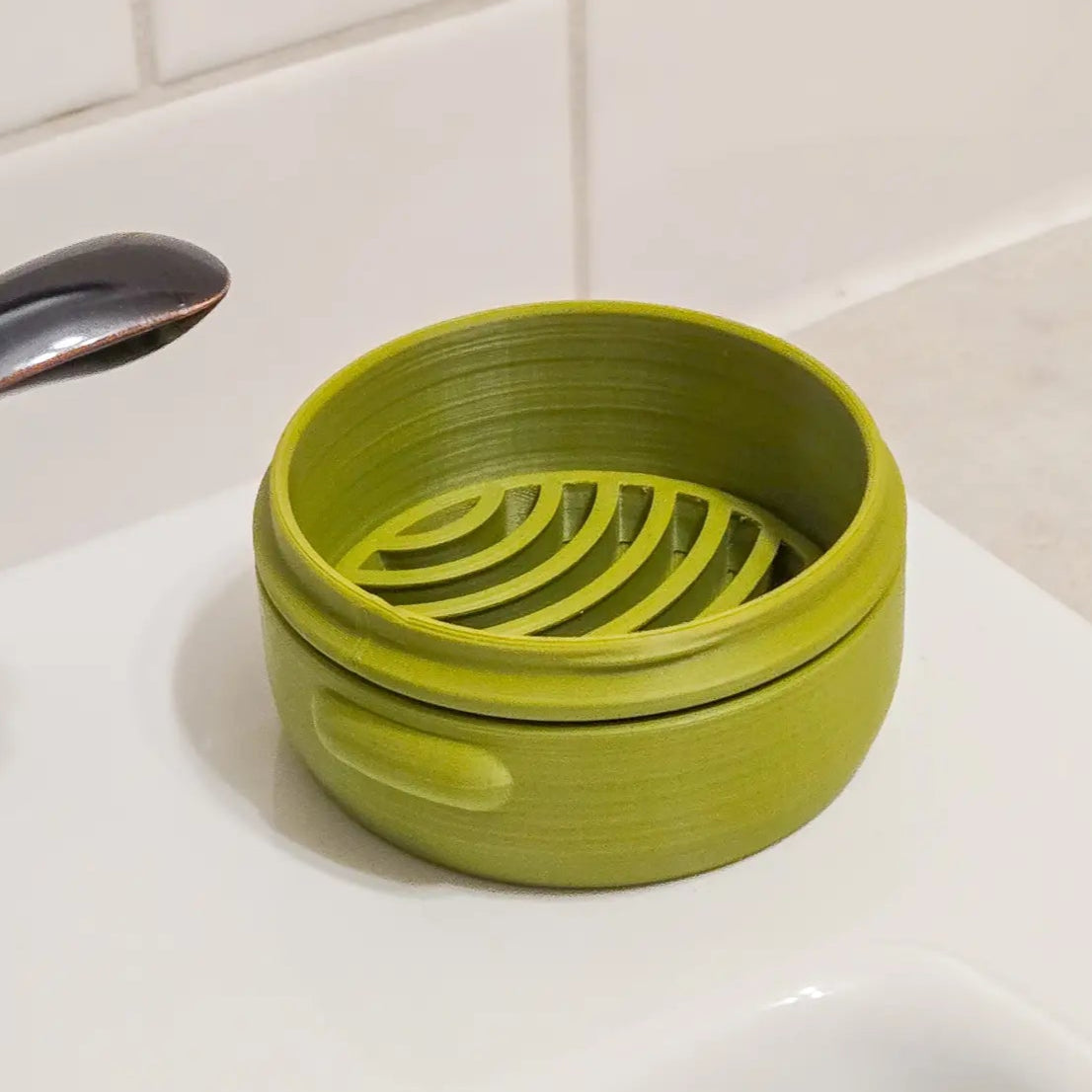 Recycled Travel Soap Case (Round)