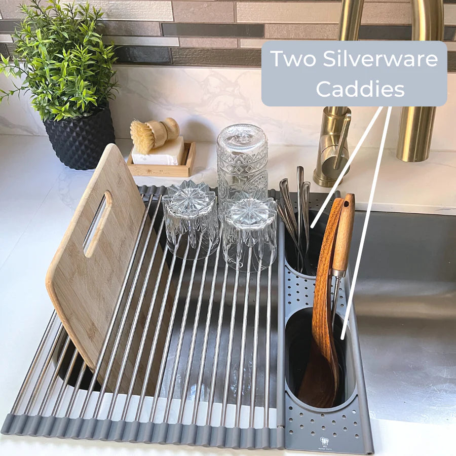 Silicone dish drying rack sale