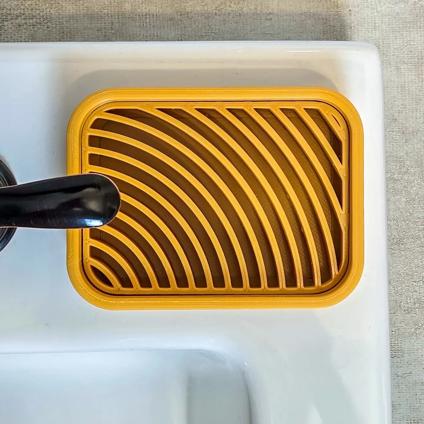 Recycled Bathroom Soap Dish Rectangular
