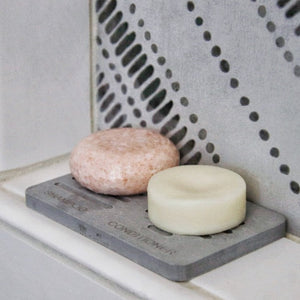 Diatomite Soap Dish for Shampoo & Conditioner Bars