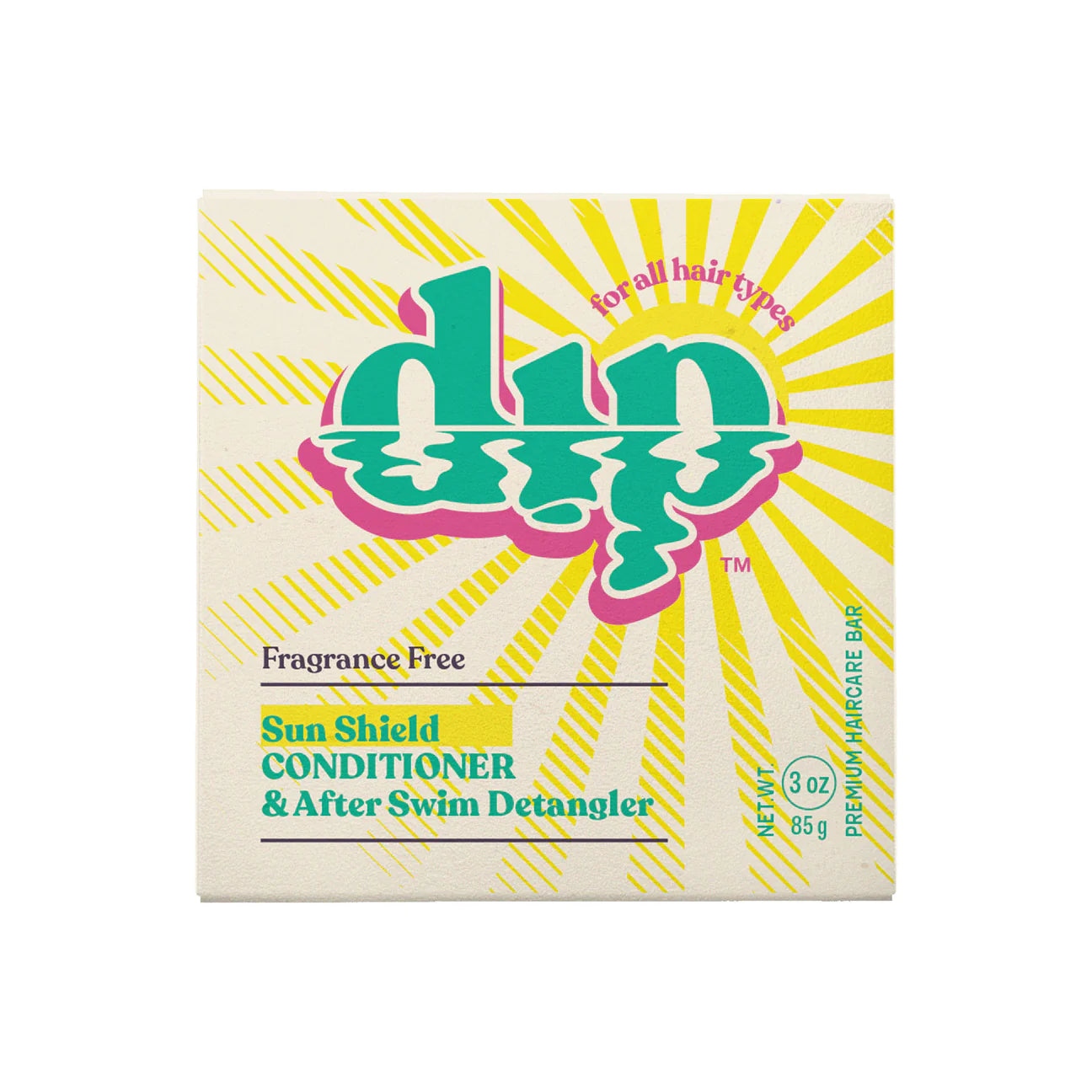 Dip Sun Shield: Conditioner Bar & After Swim Detangler Fragrance Free
