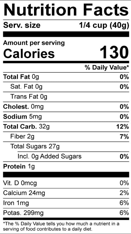 Golden Raisins