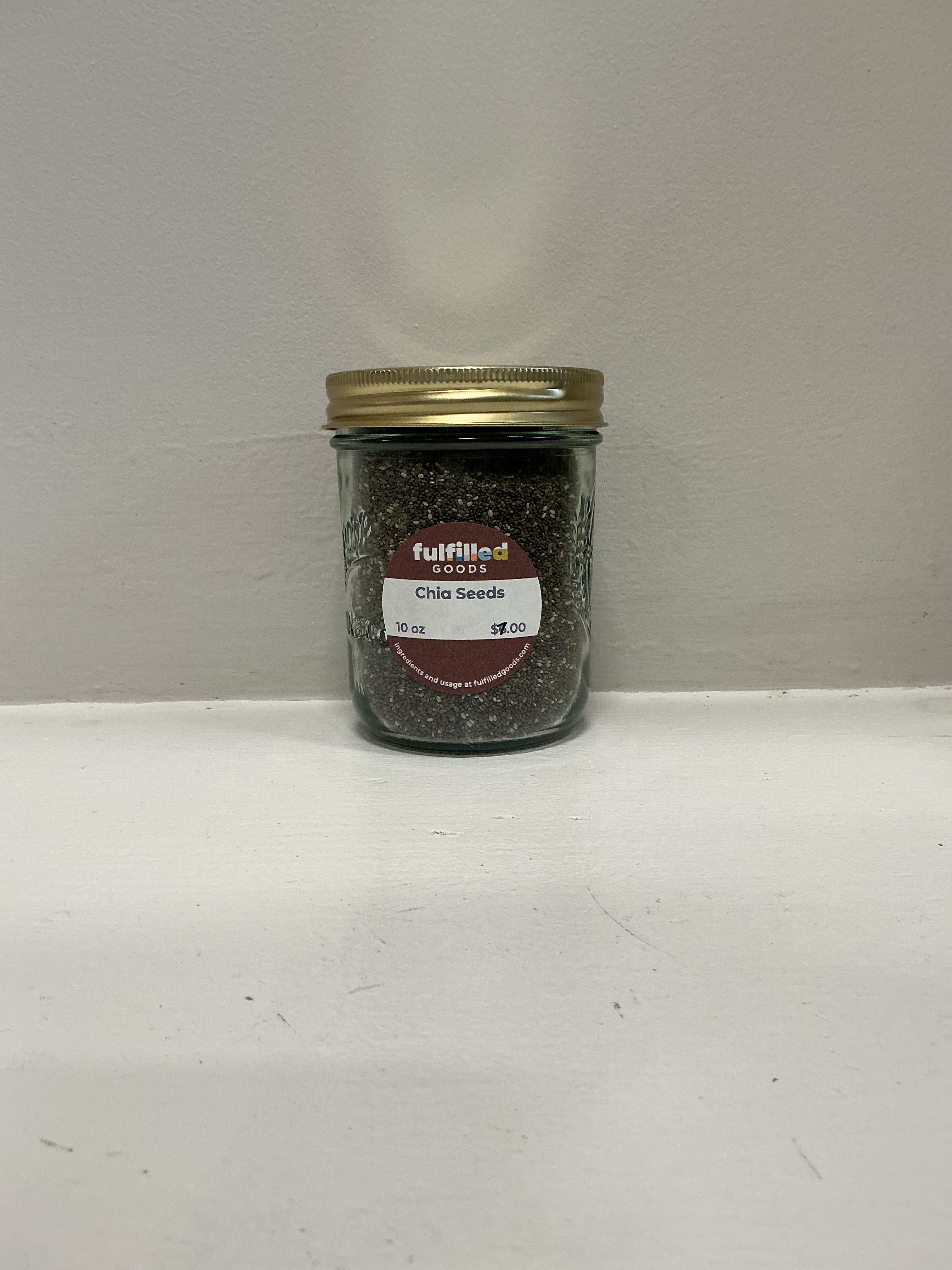 Chia Seeds| 10 oz prefill