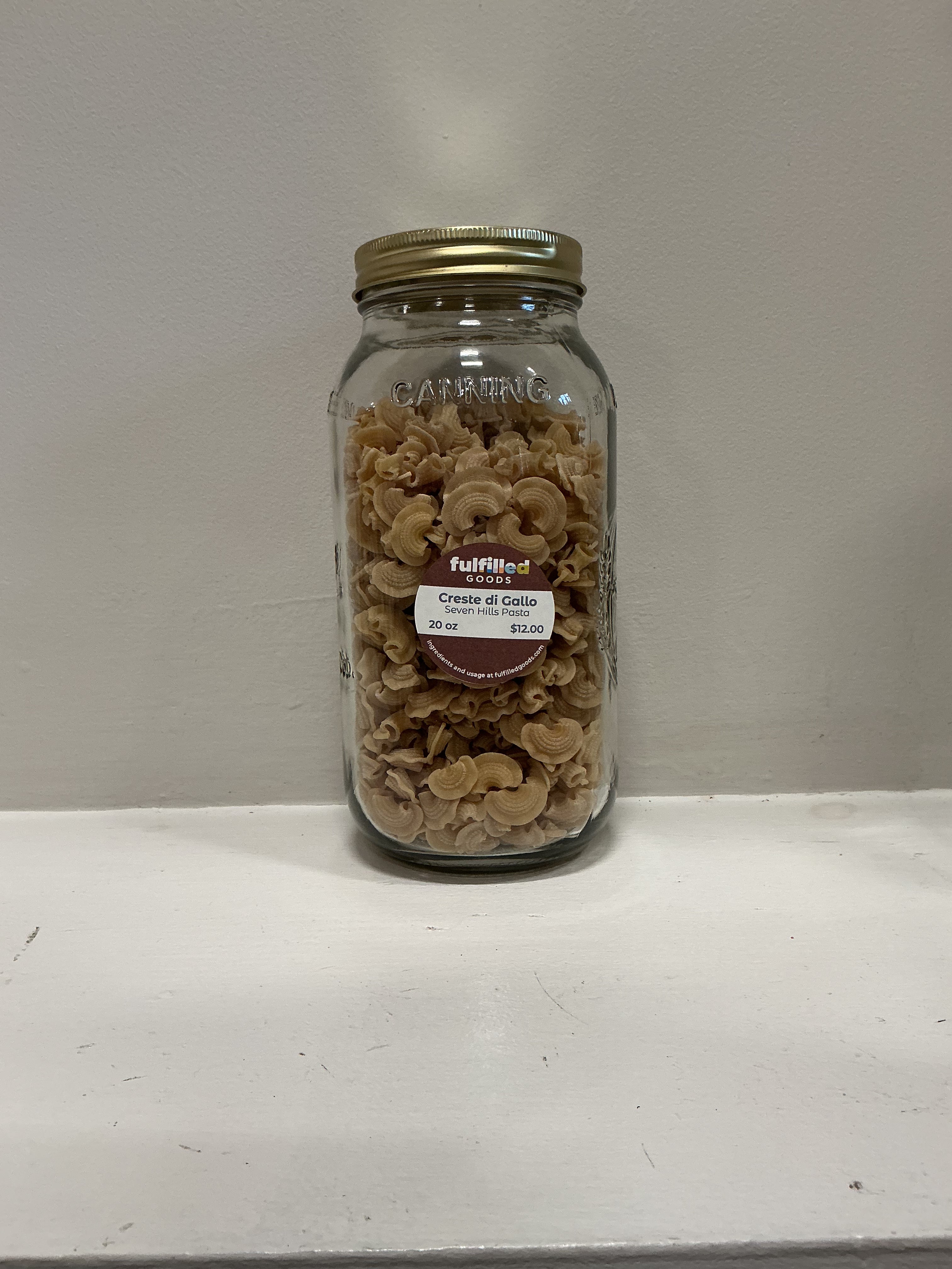 Organic Creste di Gallo | prefill