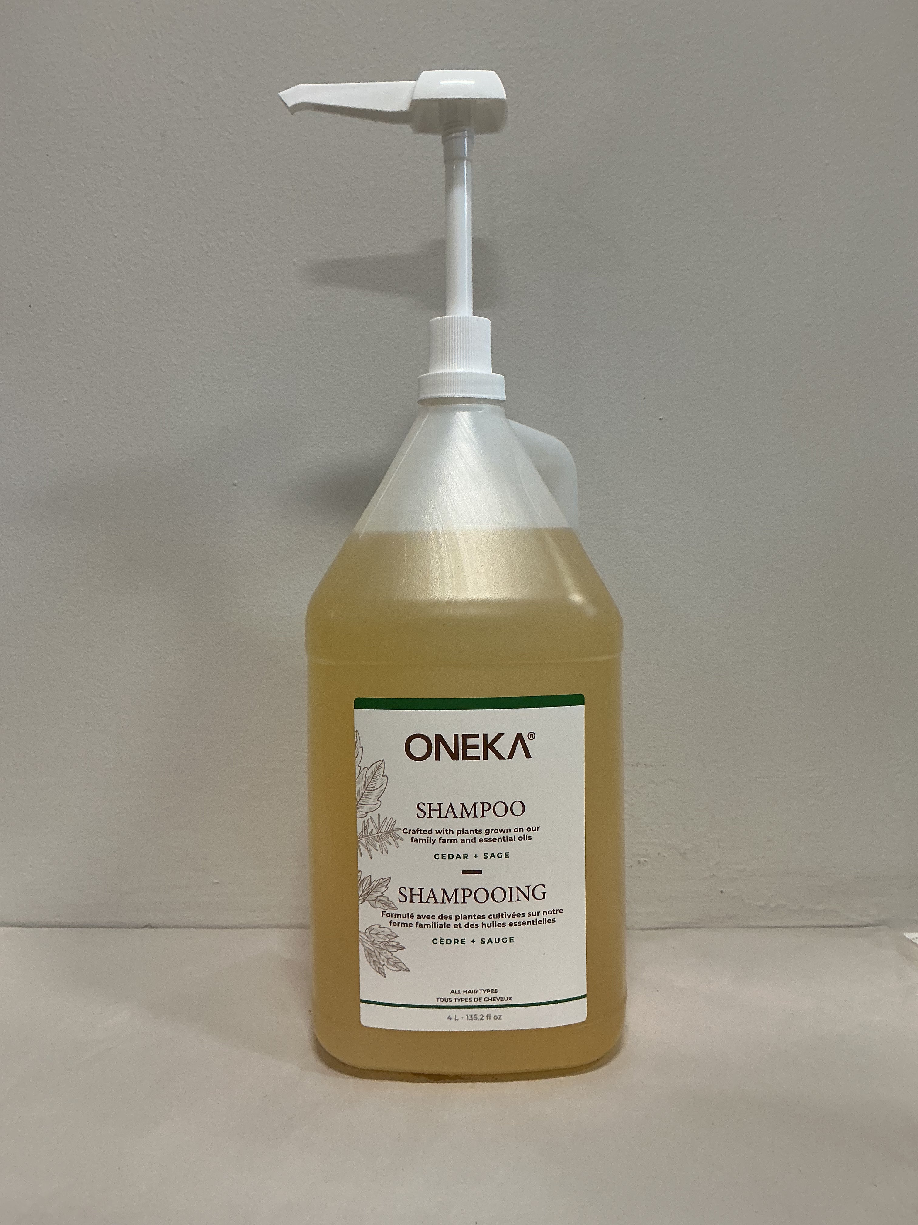 Oneka Cedar and Sage Shampoo by the ounce