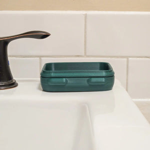 Recycled Travel Soap Case (Rectangular, Tall)