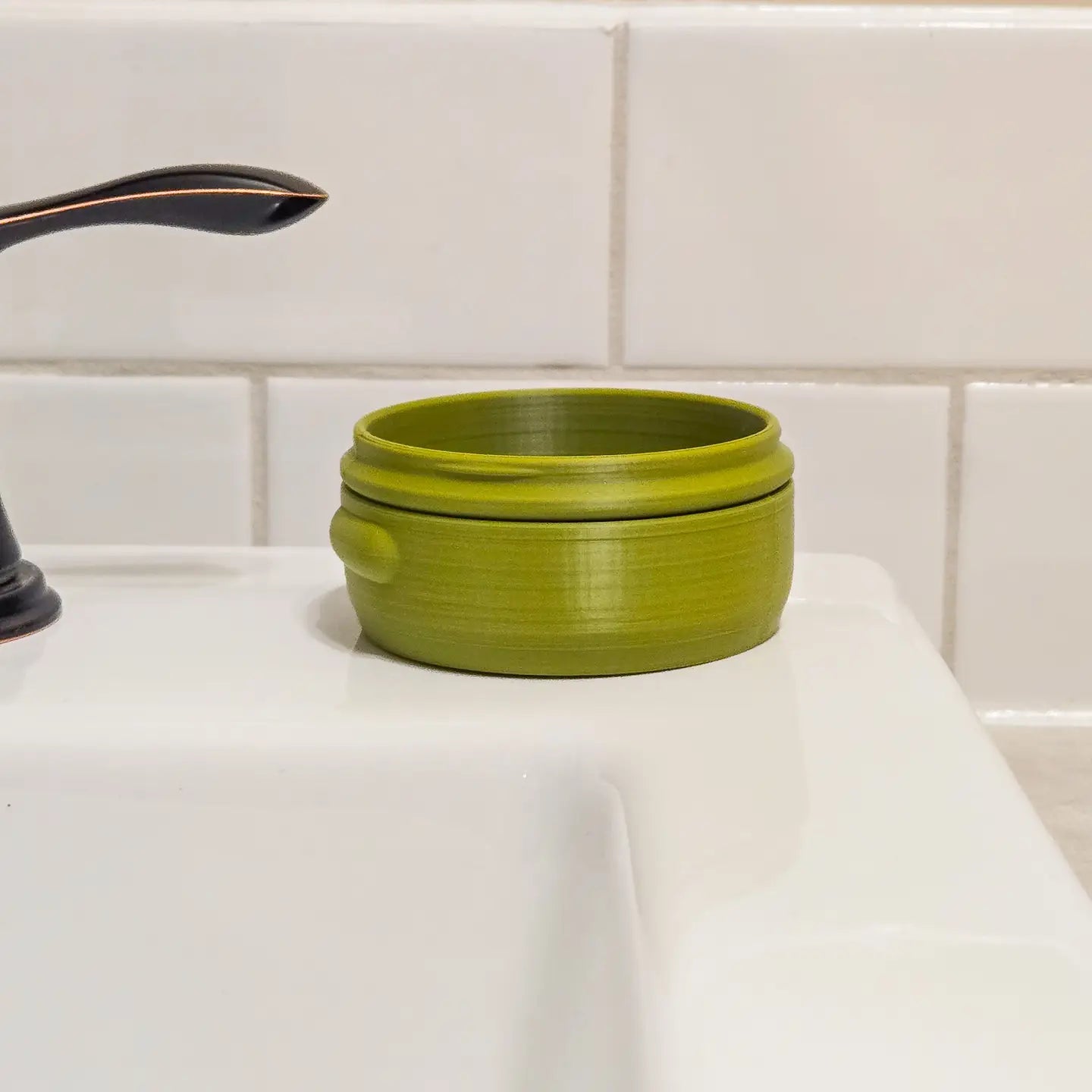 Recycled Travel Soap Case (Round)