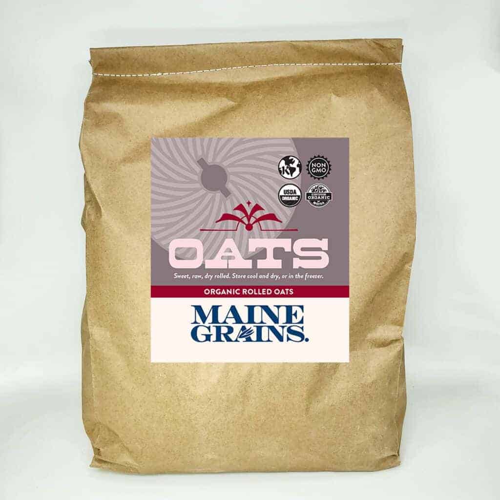 Rolled Oats, Organic - Maine Grains