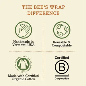 Bee's Wrap - Bread Wrap - Honeycomb