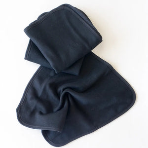 Organic Bamboo and Cotton Black Makeup Remover Cloth