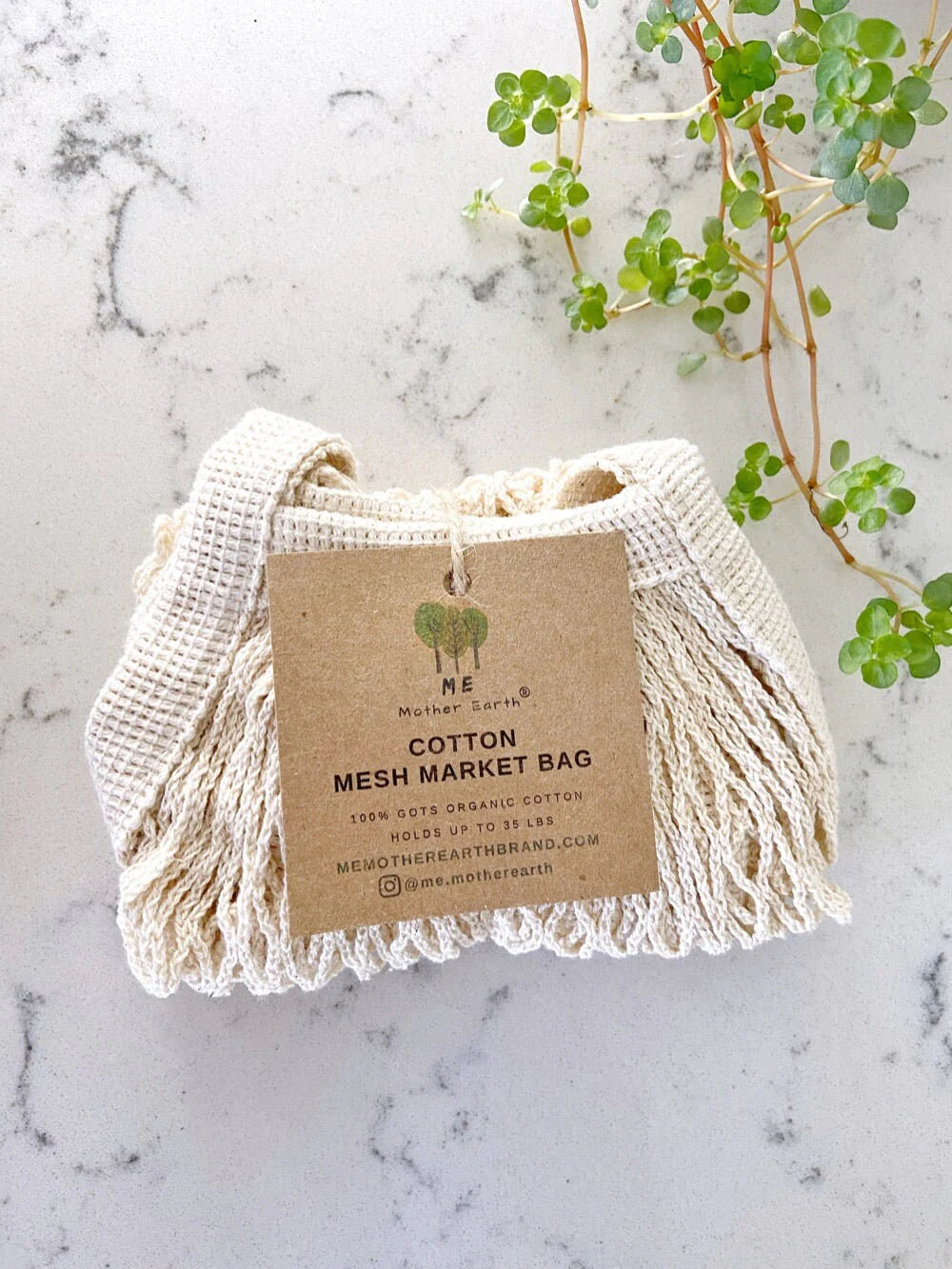 Cotton Mesh Market Bag