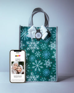 Reusable Gift Bag and QR Card